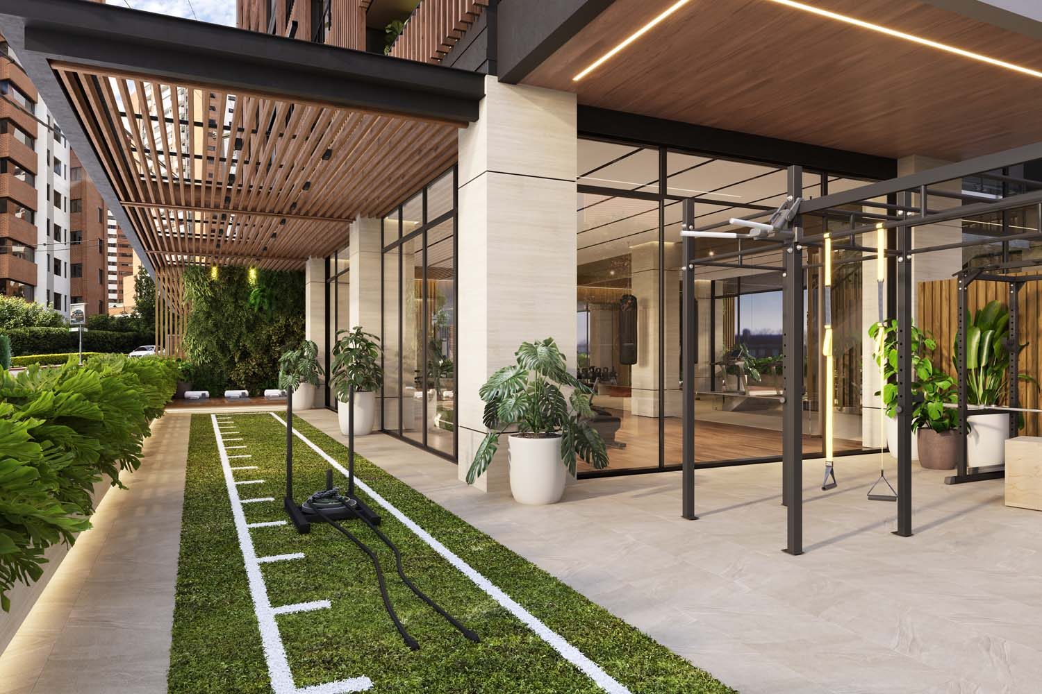 10 Cetri - Gym Exterior